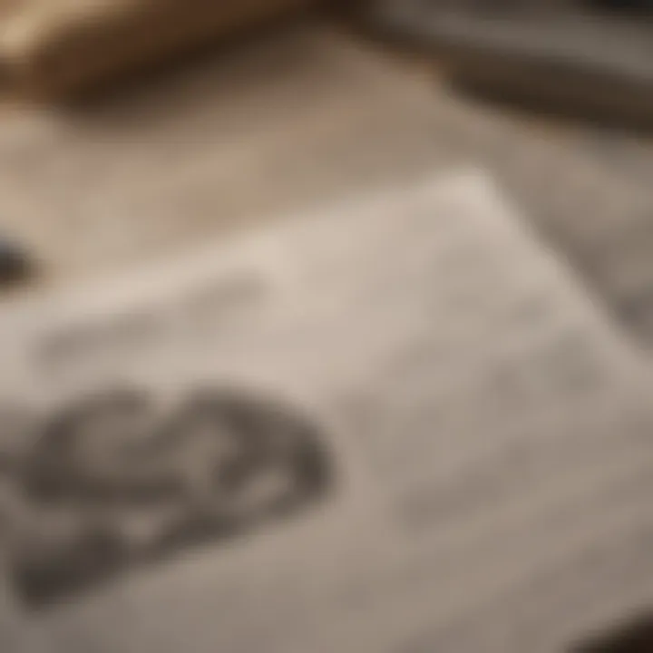 A close-up of a farm's financial documents highlighting tax benefits and profit margins