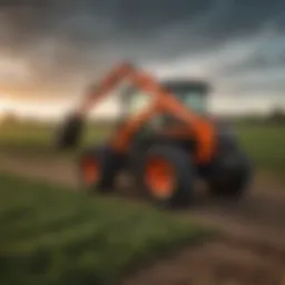 Versatile Loader Attachment for Kubota Tractors