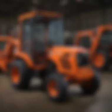 Wide range of Kubota products on display