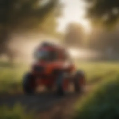 Utilizing Battery Operated Sprayers in Agriculture Battery operated sprayer in action