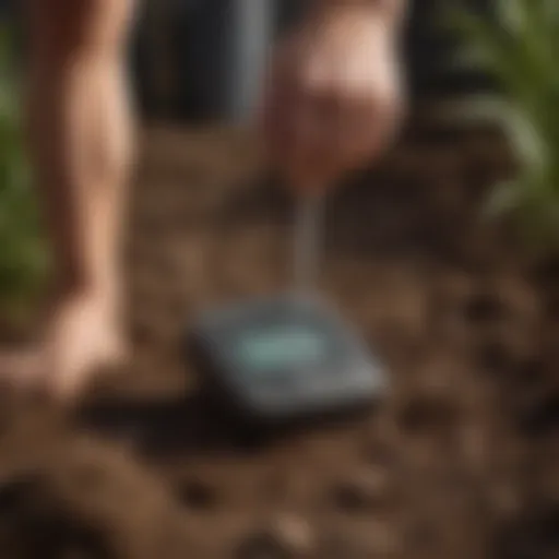 Precision measurement of soil pH for optimal crop growth