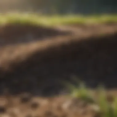 Healthy soil composition for optimal grass growth