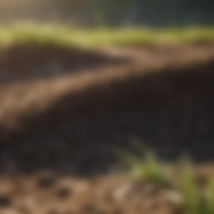 Healthy soil composition for optimal grass growth