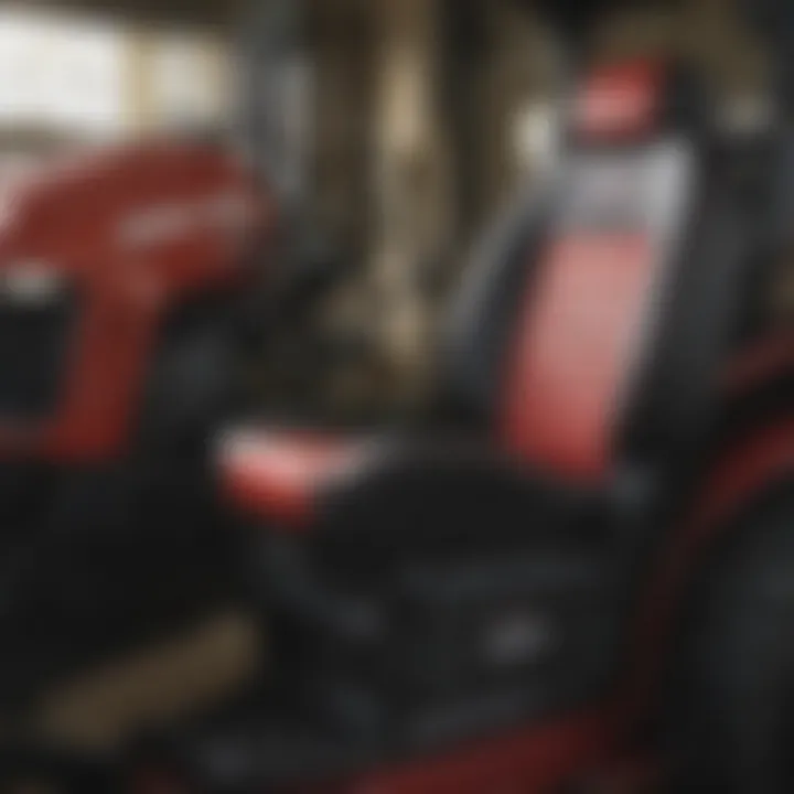 Maintaining Case IH tractor seat covers for longevity