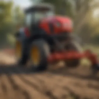 Diverse Types of Chemical Sprayers for Tractors Diagram showcasing different types of chemical sprayers
