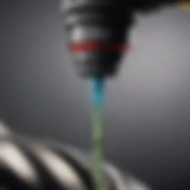 Precision Nozzle Design for Efficient Spraying Close-up of the sprayer nozzle
