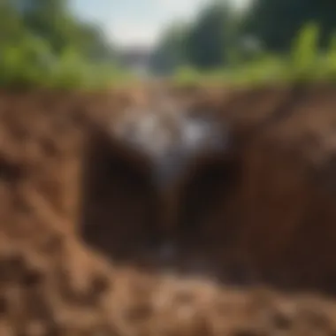 Impact of soil conditions on drainage efficiency
