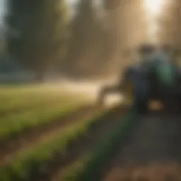 Precision application of herbicides using advanced technology