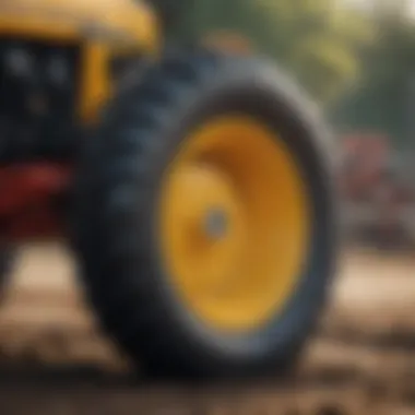 Key Features of LS Tractor Specifications Close-up of LS tractor specifications highlighting key features