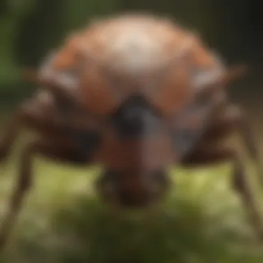 Various types of pesticides used for stink bug control in agriculture