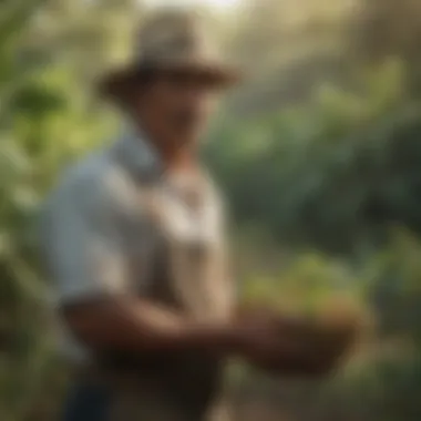 Sustainable Agriculture in Belize Belizean farmers engaging in sustainable agricultural practices