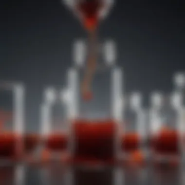 Visualizing Serum Separation Techniques A high-quality visualization of serum separation from blood samples.
