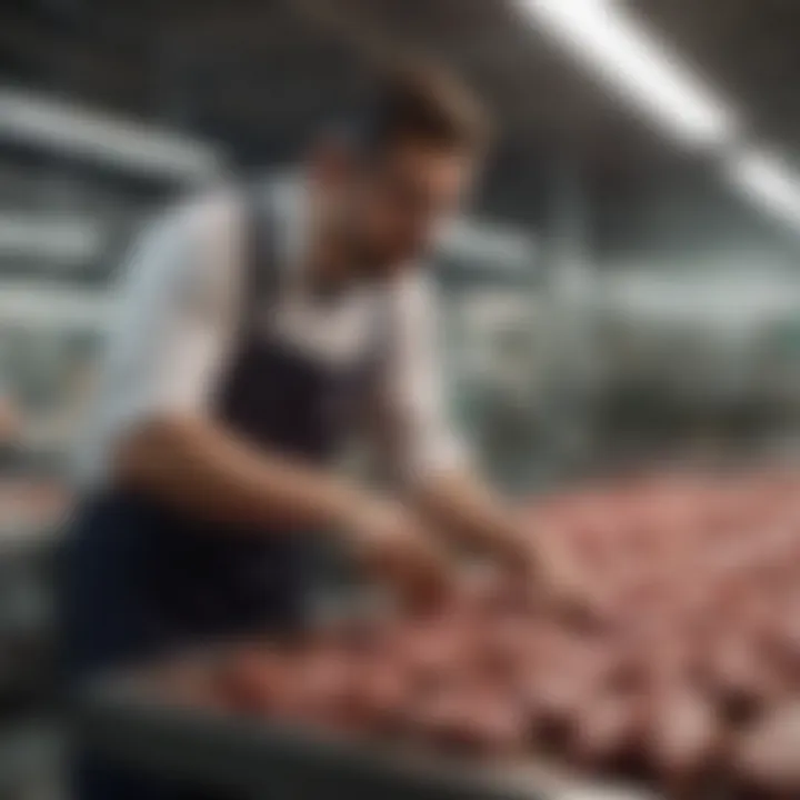 Financial forecasting for meat processing investments