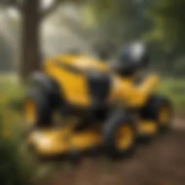 Maintenance routine for the Cub Cadet rear engine riding mower for optimal performance