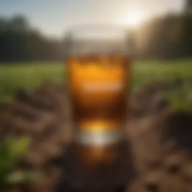 Integrating Sustainability with Earth Juice Meta K Visual representation of sustainable farming practices using Earth Juice Meta K
