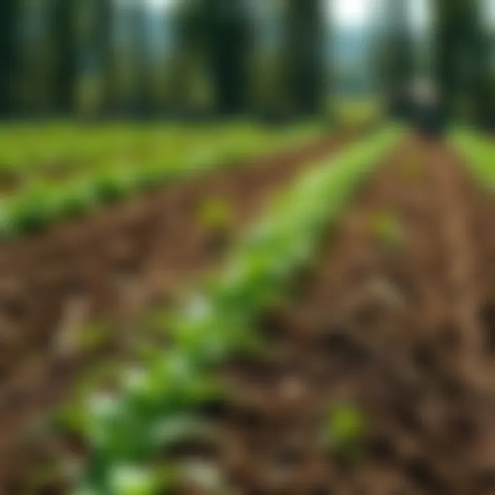 Diverse crops in a rotation scheme
