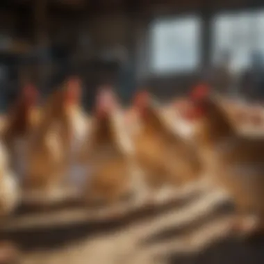 Farmers integrating calcium sources into chicken diet