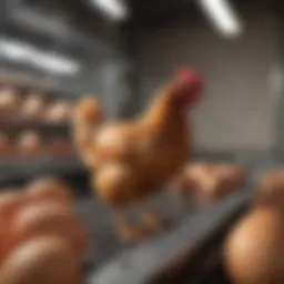 A high-tech incubator showcasing advanced features for optimal egg hatching.