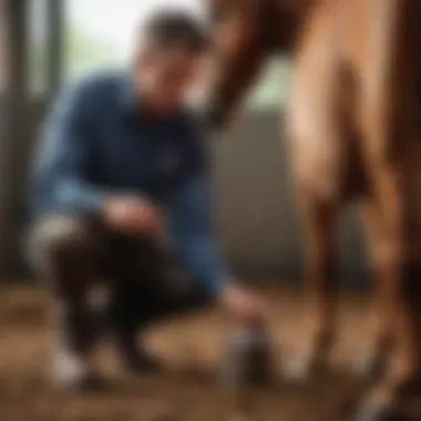 Expert Insights on Hoof Management Equine care expert providing insights