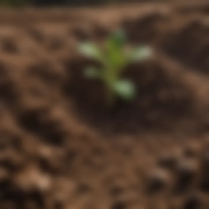 Diagram illustrating the benefits of super soil in agriculture.