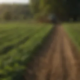 A lush Minnesota farm landscape showcasing diverse crops