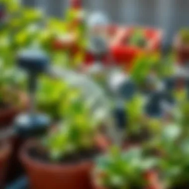 Variety of Automatic Watering Systems Different types of automatic watering systems for plants