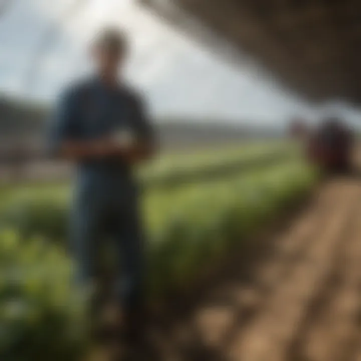 Innovative farming techniques integrated into sustainable agriculture.