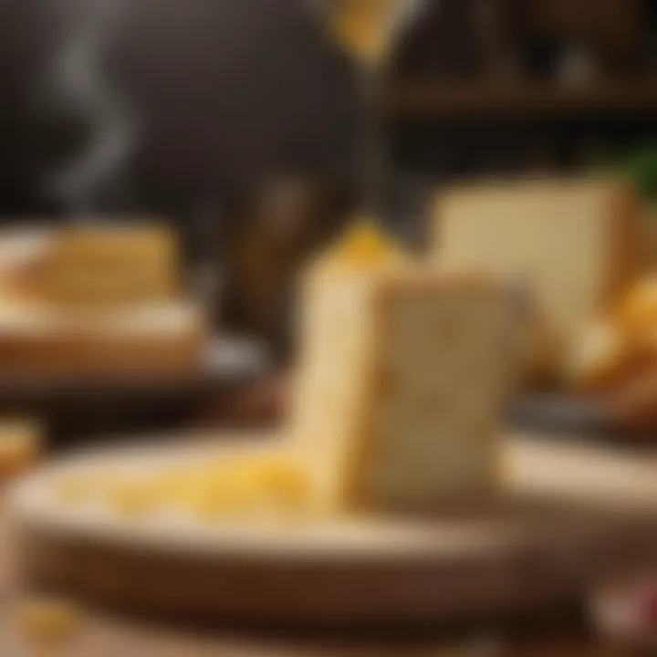 Visual representation of how fermentation affects carbohydrate levels in cheese.