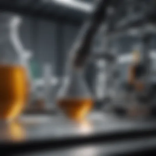 Laboratory setting showcasing advanced chemistry research equipment