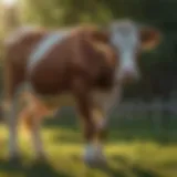 Nutritional elements for calf growth