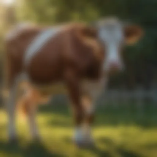 Nutritional elements for calf growth