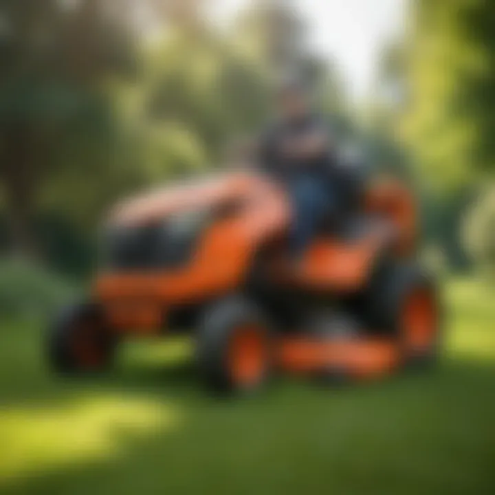 Maintenance tips for Ariens Precision Riding Lawn Mower displayed visually