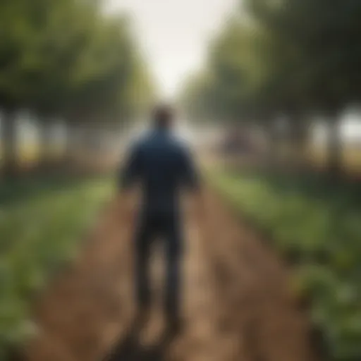 Conceptual representation of international agricultural collaboration