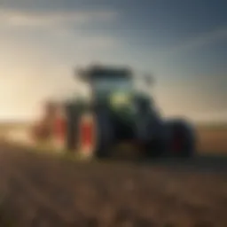 Advanced auto weeder operating in a field