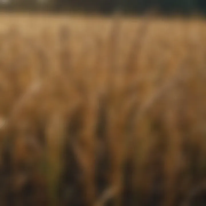 Oats being used in crop rotation for sustainable farming