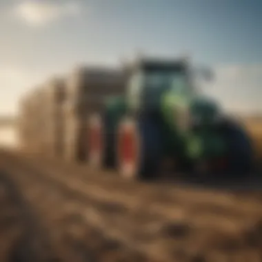 Innovative Technology in Agriculture Innovative technology in bale wrapping enhancing agricultural practices