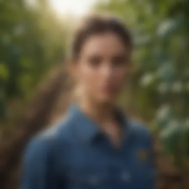 Artificial Intelligence in Modern Agriculture Advanced AI technology integrating with agricultural practices