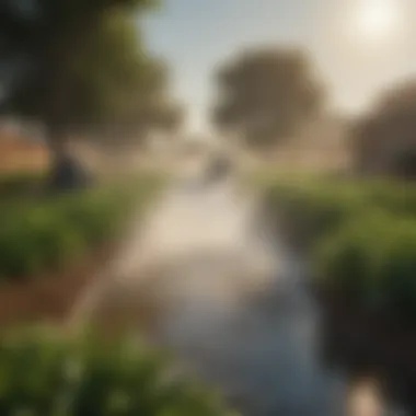 Efficient Water Management Solutions Smart irrigation system optimizing water usage