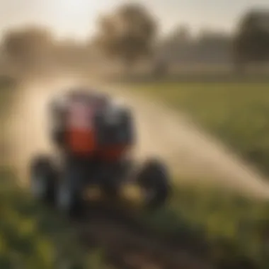Field Use of Battery Powered Sprayers Field application of sprayers