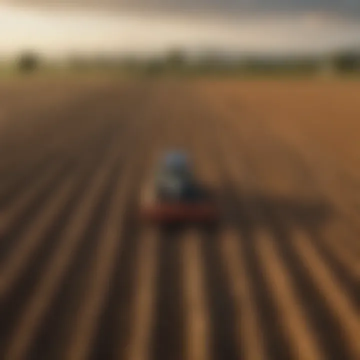 Field prepared using Landoll Field Finisher showcasing crop readiness