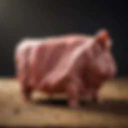 Graph depicting historical beef price trends in the USA