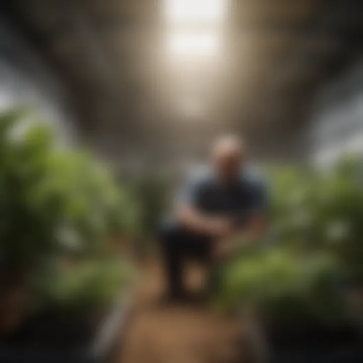 Troubleshooting common issues in a grow tent environment.