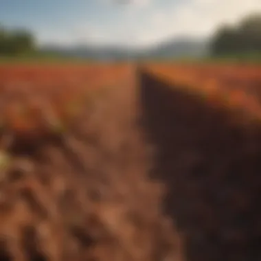 Successful Crops Thriving in Red Soil Successful crops thriving in red soil
