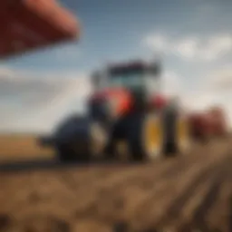 Holt Equipment in a modern agricultural field showcasing its efficiency