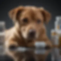 Hydroxyzine HCL tablet in a veterinary setting