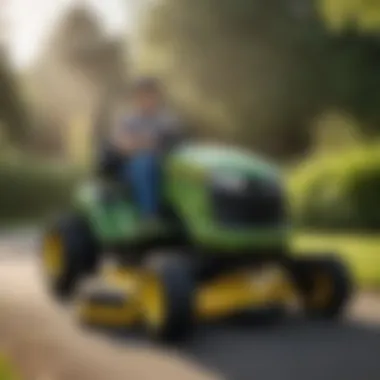 User testimonials on the performance of John Deere lawn mowers