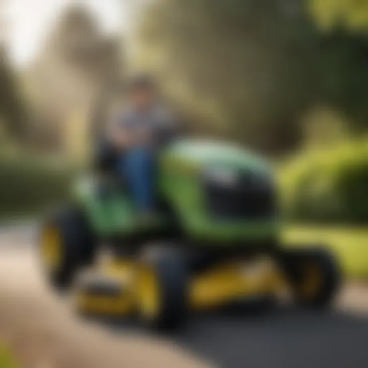 User testimonials on the performance of John Deere lawn mowers