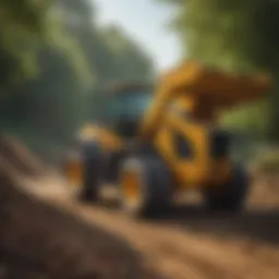 Koyker loader showcasing its robust build and design features