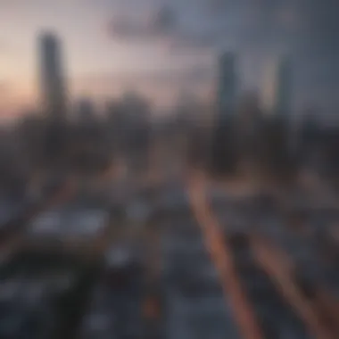 Dallas Business District Skyline of Dallas highlighting the business district
