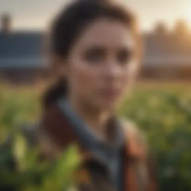 Education's Impact on Agriculture An agricultural field representing the impact of education